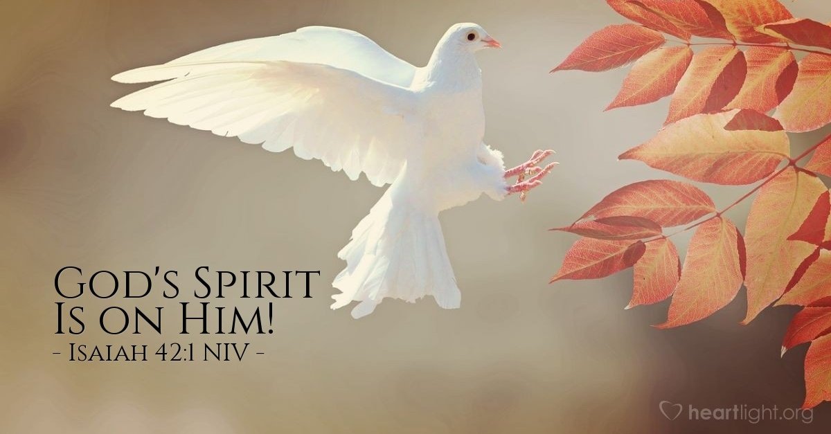 God's Spirit Is on Him!